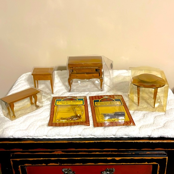 Other - Miniature Furniture Set in Brown
